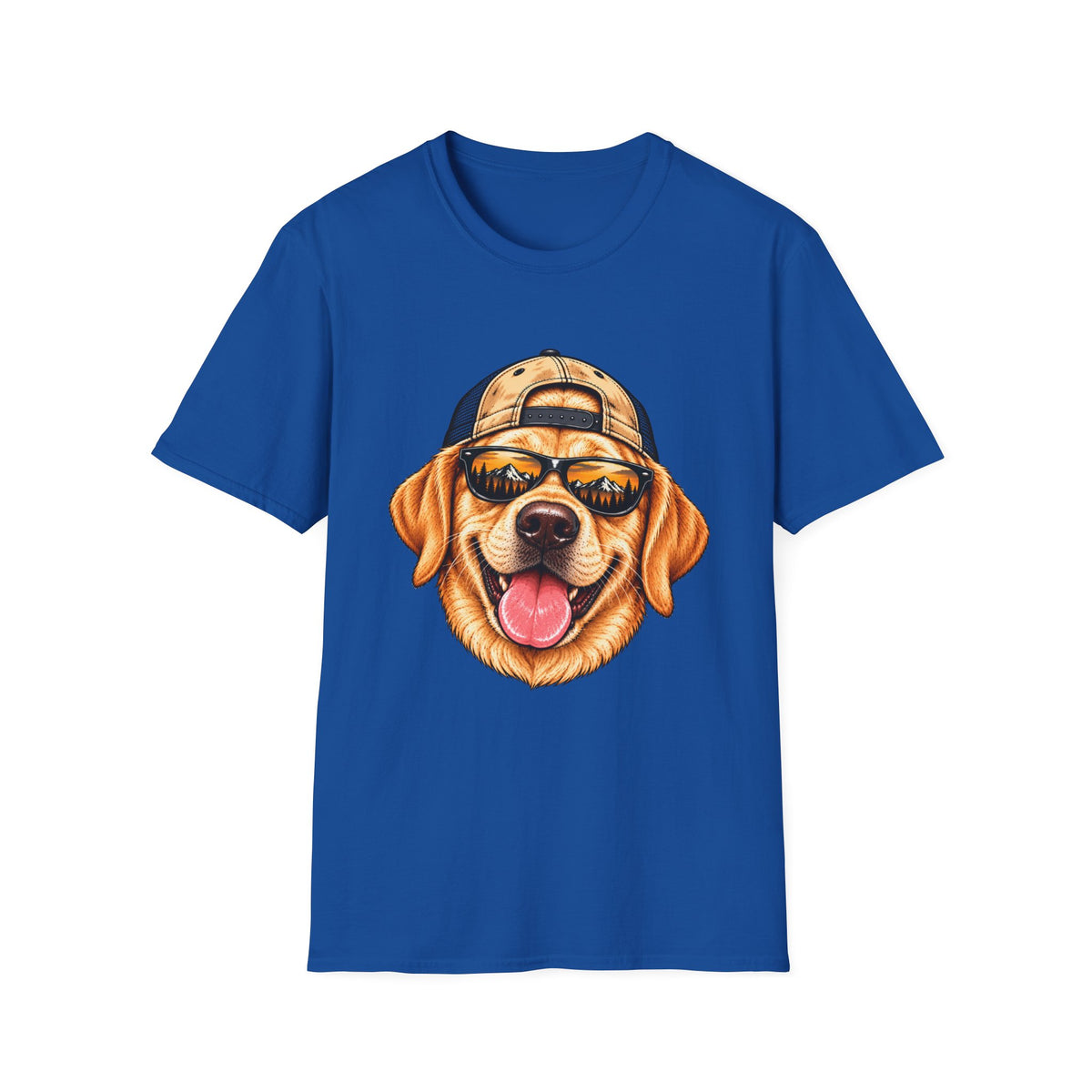 Yellow Lab Hat backwards T-Shirt
