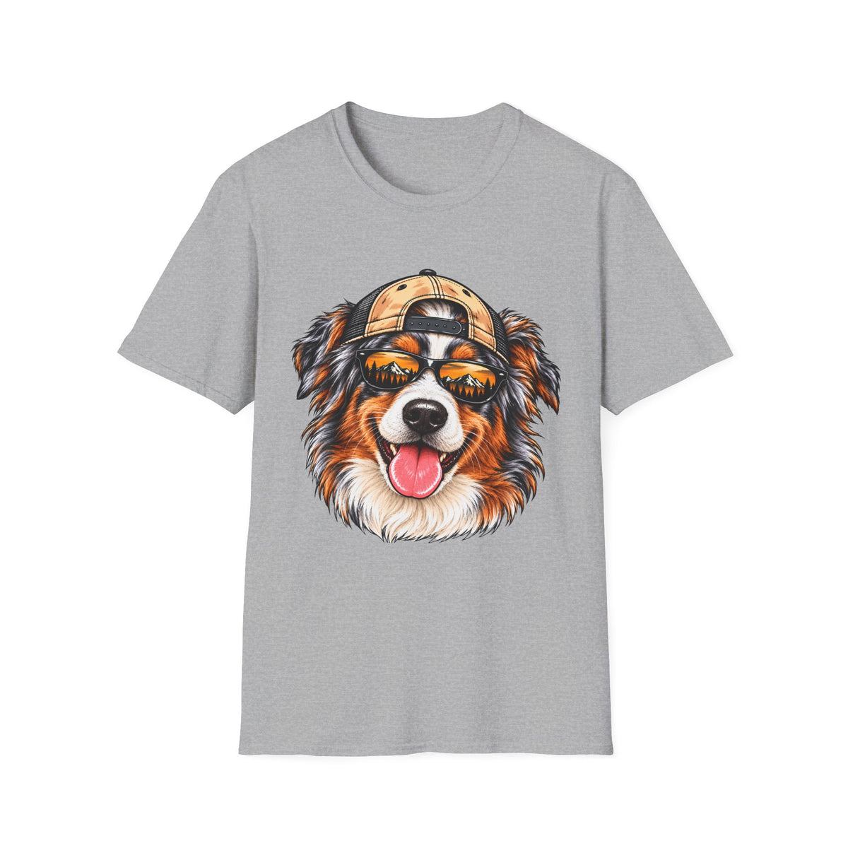Australian Shepherd Hat backwards T-Shirt