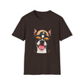 Boston Terrier Hat backwards T-Shirt