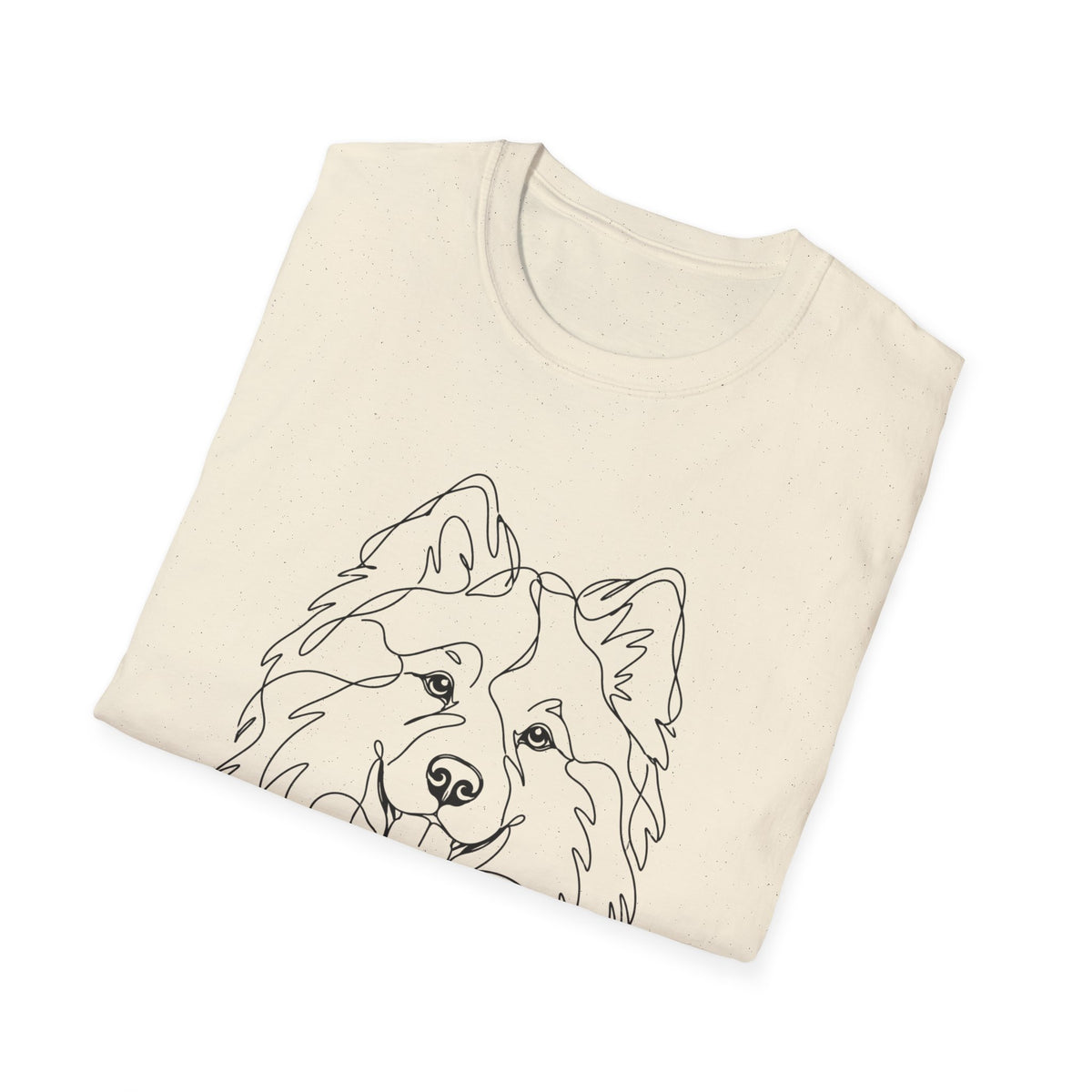 Samoyed Line art T-Shirt