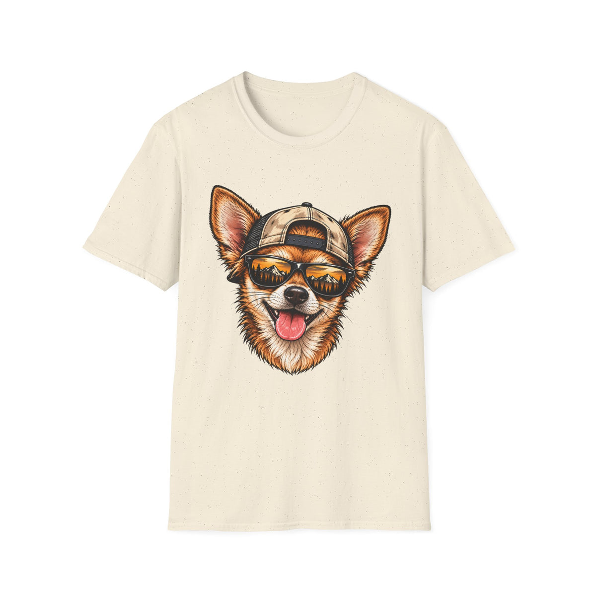 Chihuahua Hat backwards T-Shirt