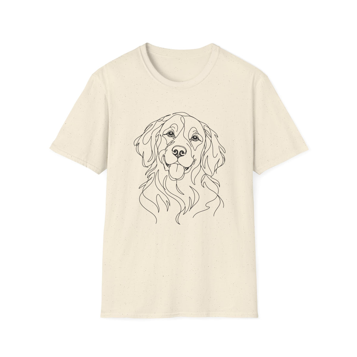 Golden Retriever Line art T-Shirt