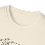 English Bulldog Line art T-Shirt