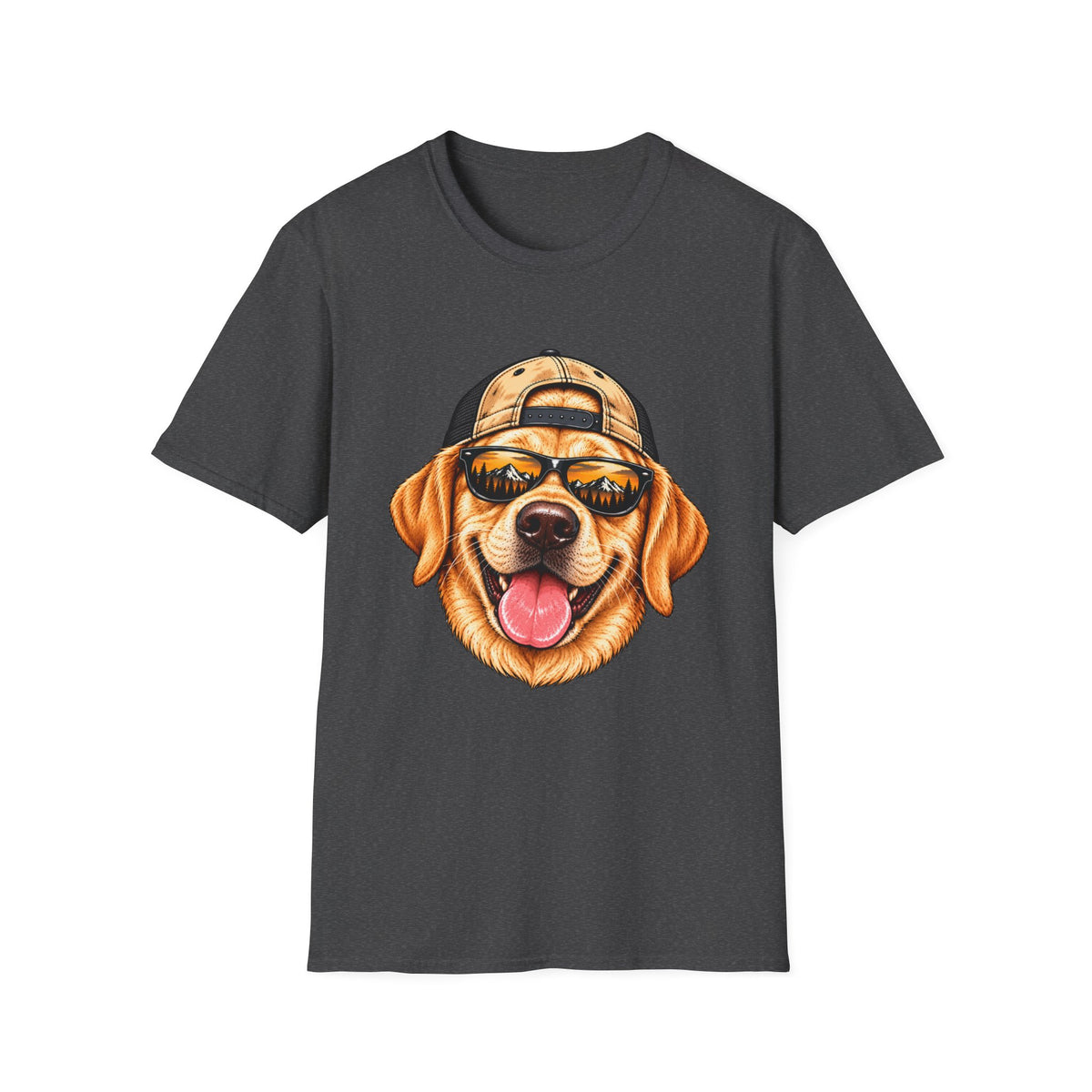 Yellow Lab Hat backwards T-Shirt