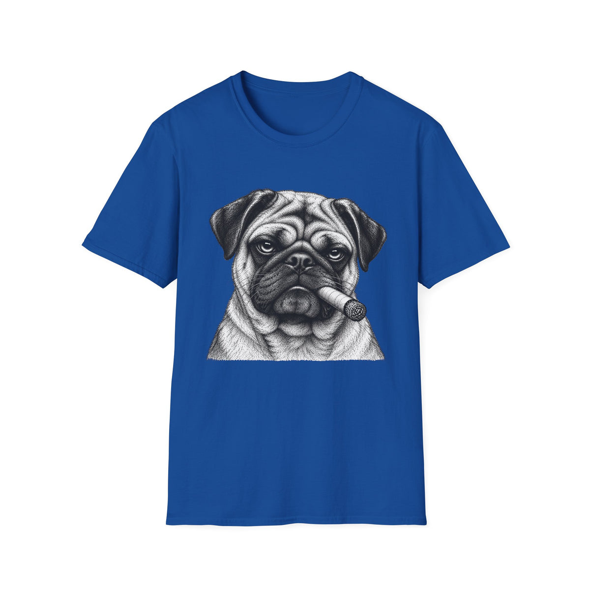 Pug with a Cigar T-Shirt