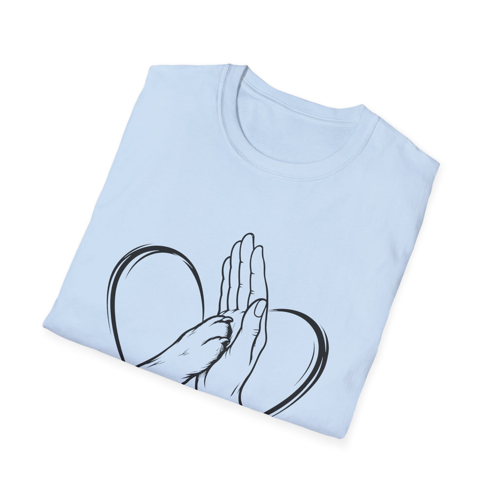 Paw touching Hand T-Shirt