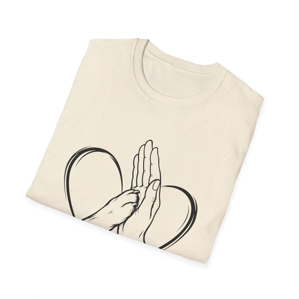 Paw touching Hand T-Shirt