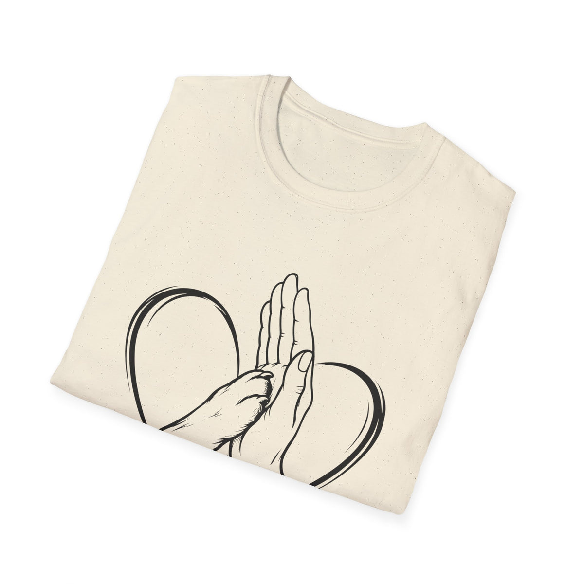 Paw touching Hand T-Shirt