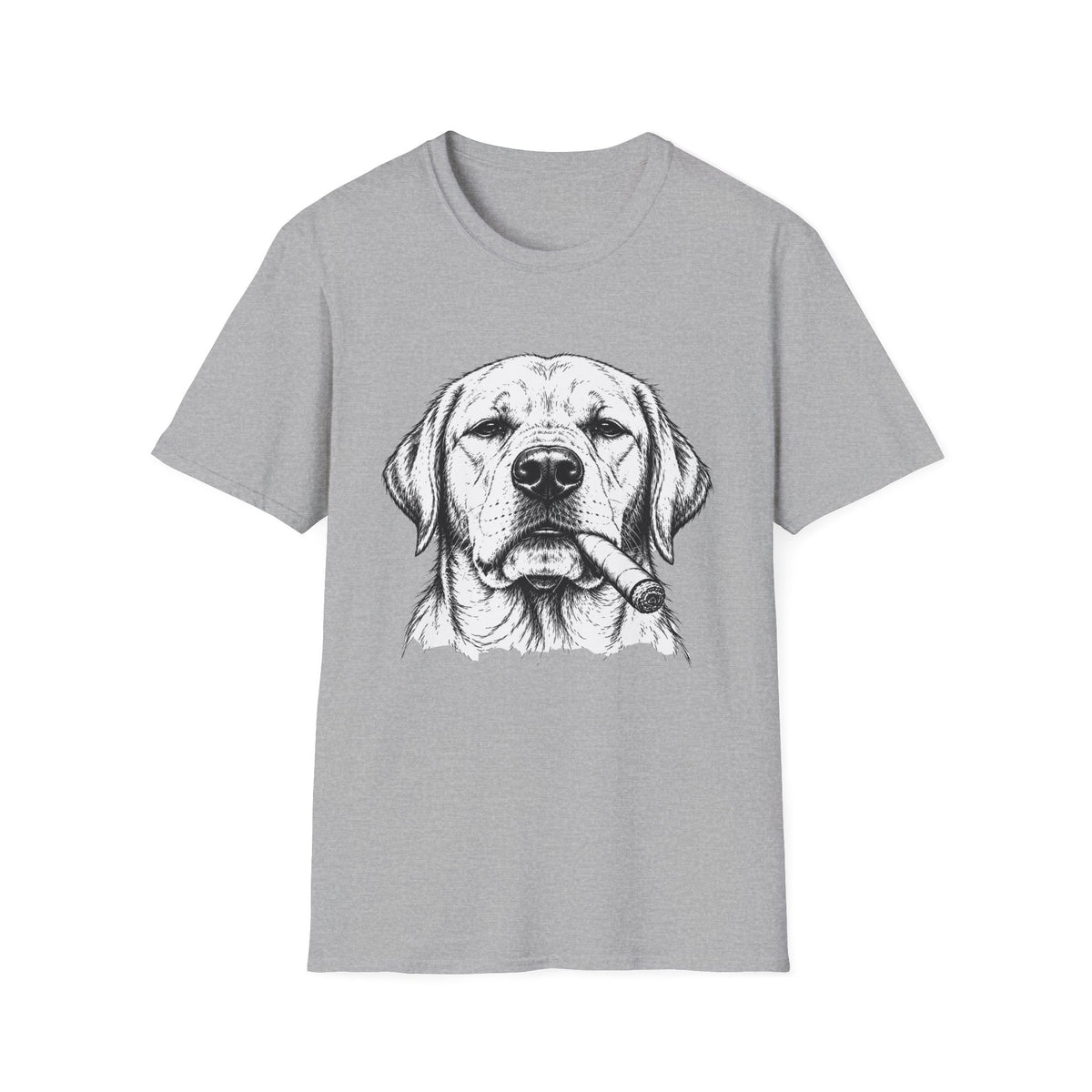 Labrador Retriever with a Cigar T-Shirt