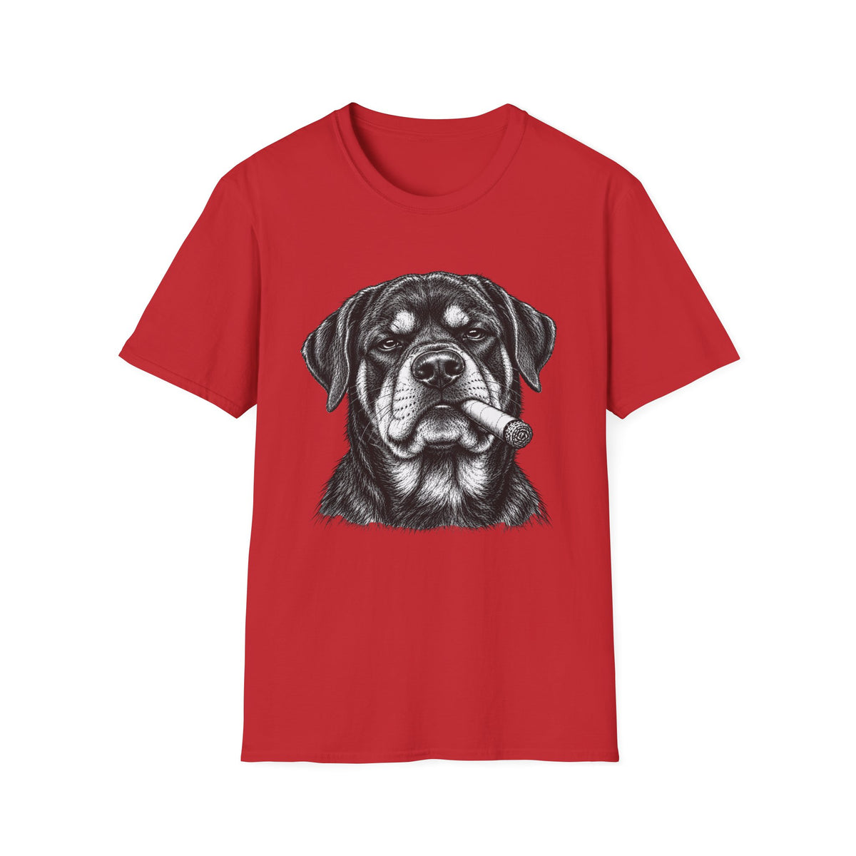 Rottweiler with a Cigar T-Shirt