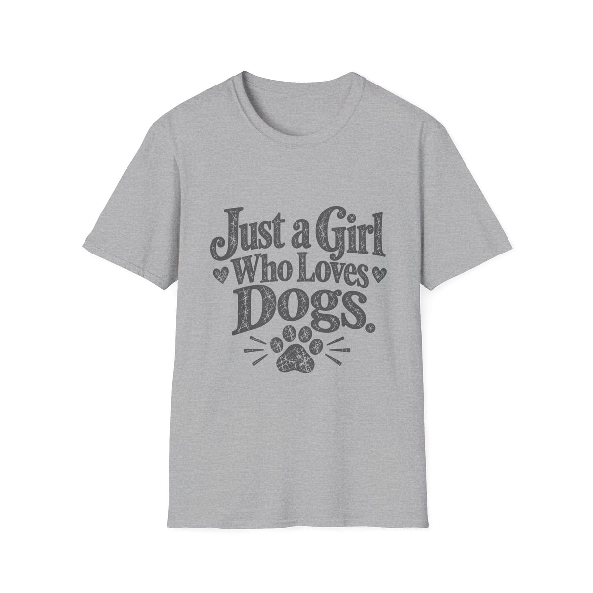 Just a girl who loves dogs T-Shirt
