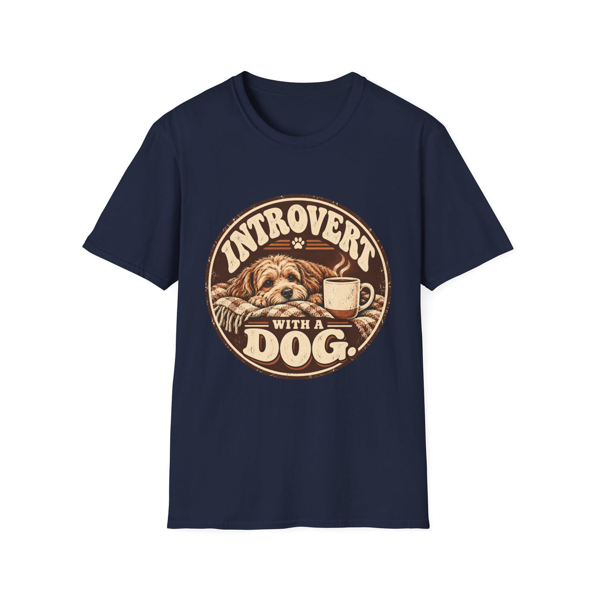 Introvert with a Dog T-Shirt