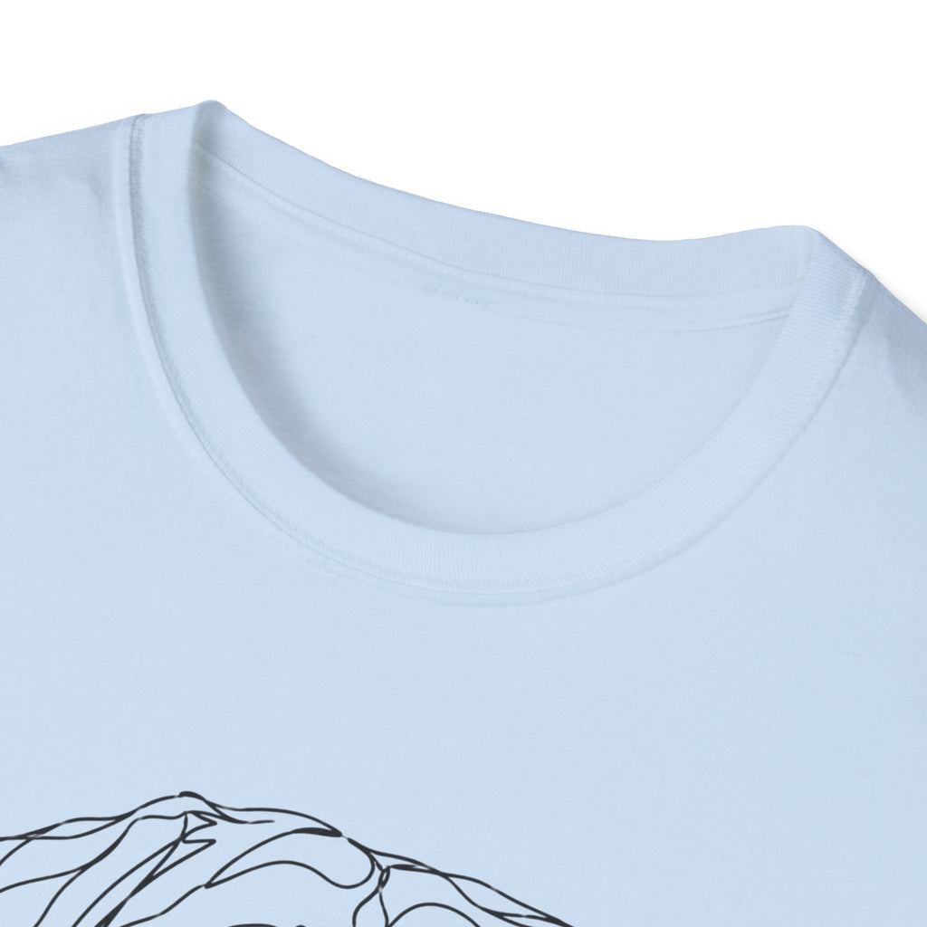 Rottweiler Line art T-Shirt