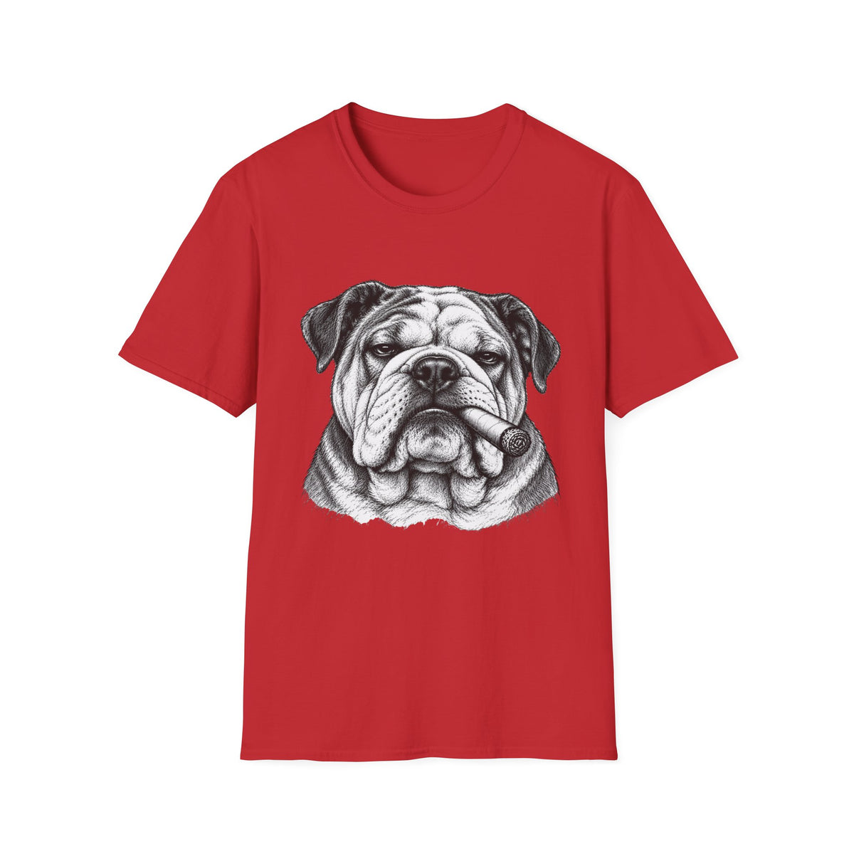 Bulldog with a Cigar T-Shirt