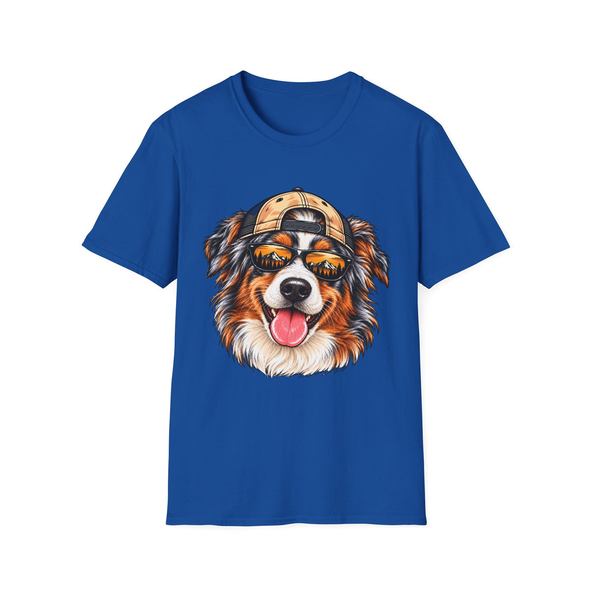 Australian Shepherd Hat backwards T-Shirt