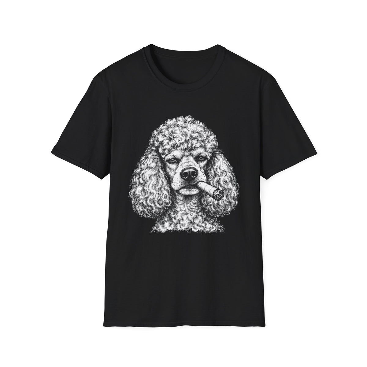 Poodle with a Cigar T-Shirt