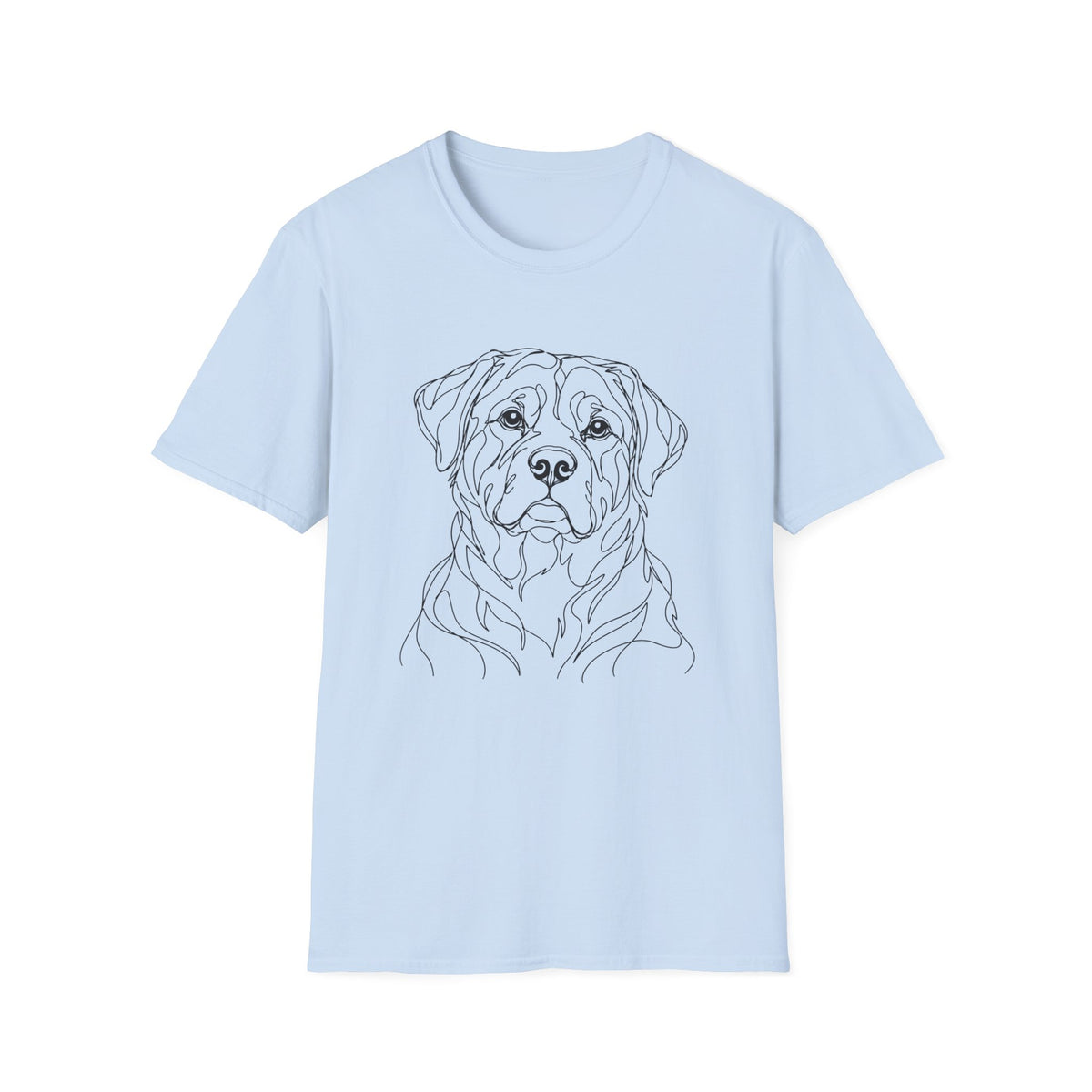 Rottweiler Line art T-Shirt