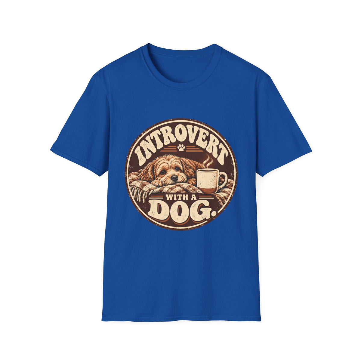 Introvert with a Dog T-Shirt