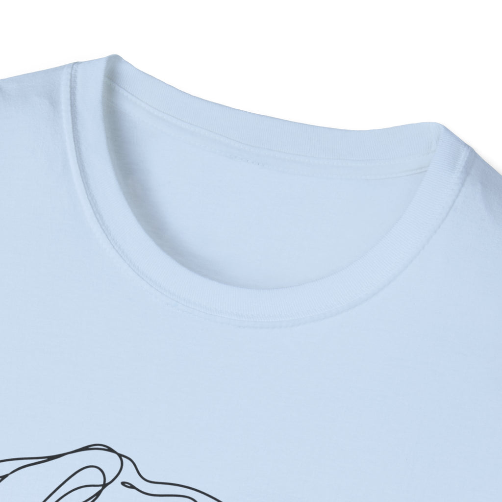 Pug Line art T-Shirt