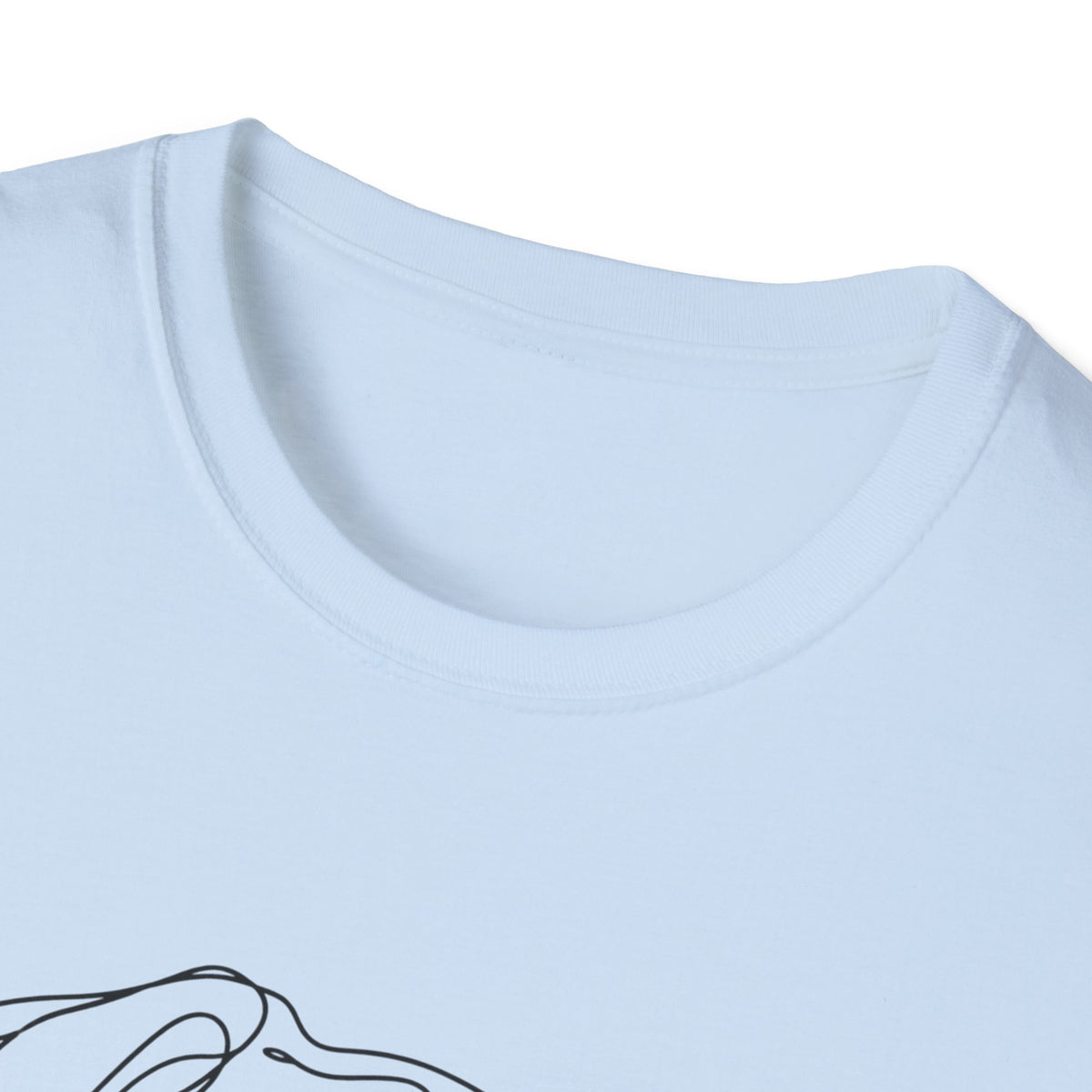 Pug Line art T-Shirt