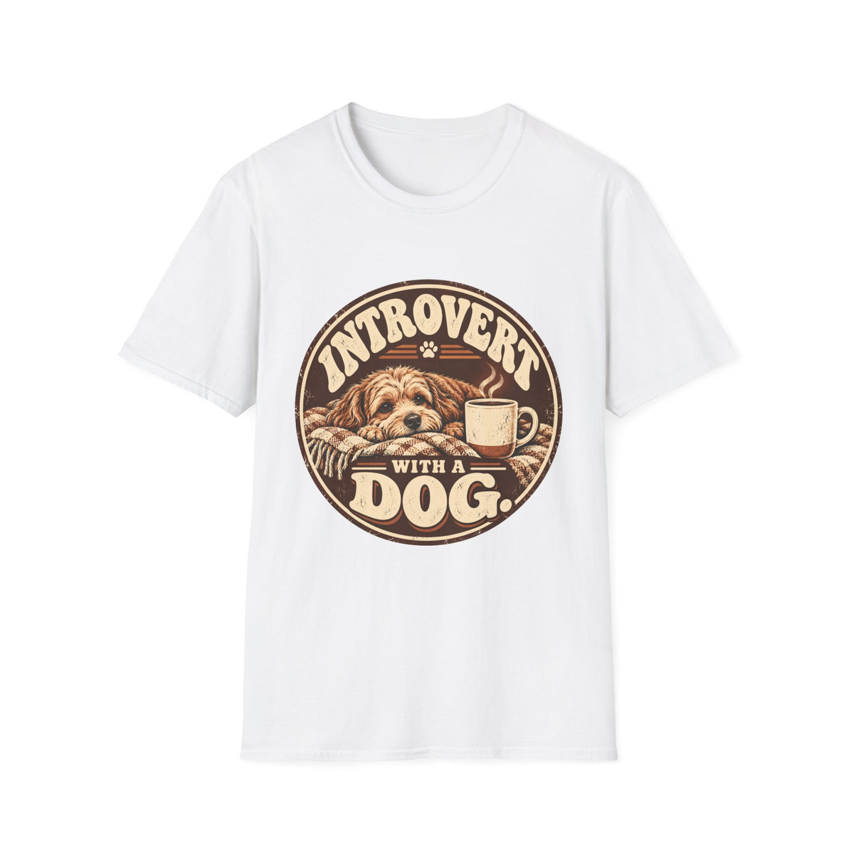 Introvert with a Dog T-Shirt