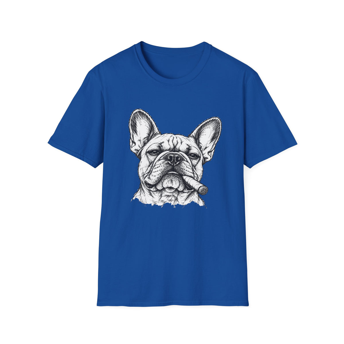 French Bulldog with a Cigar T-Shirt