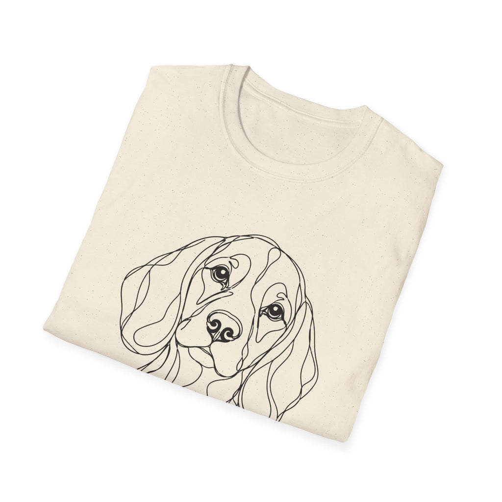 Beagle Line art T-Shirt