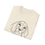 Beagle Line art T-Shirt