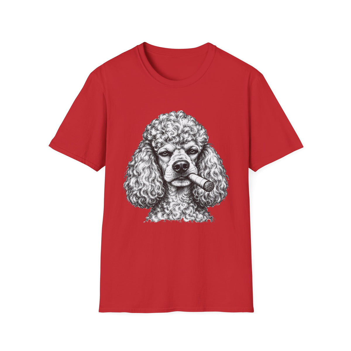 Poodle with a Cigar T-Shirt