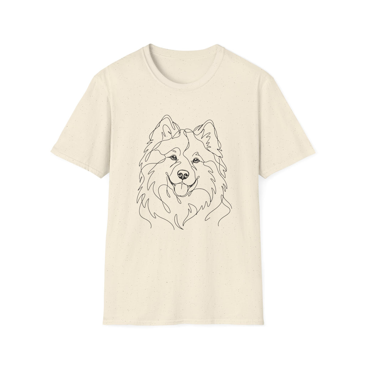 Samoyed Line art T-Shirt