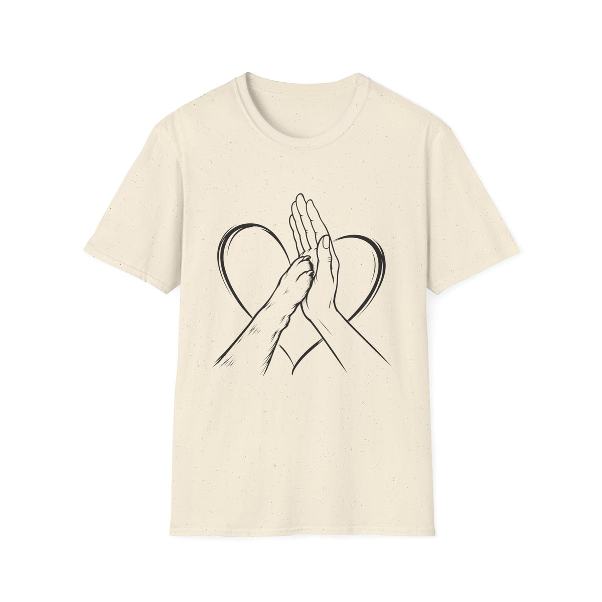 Paw touching Hand T-Shirt