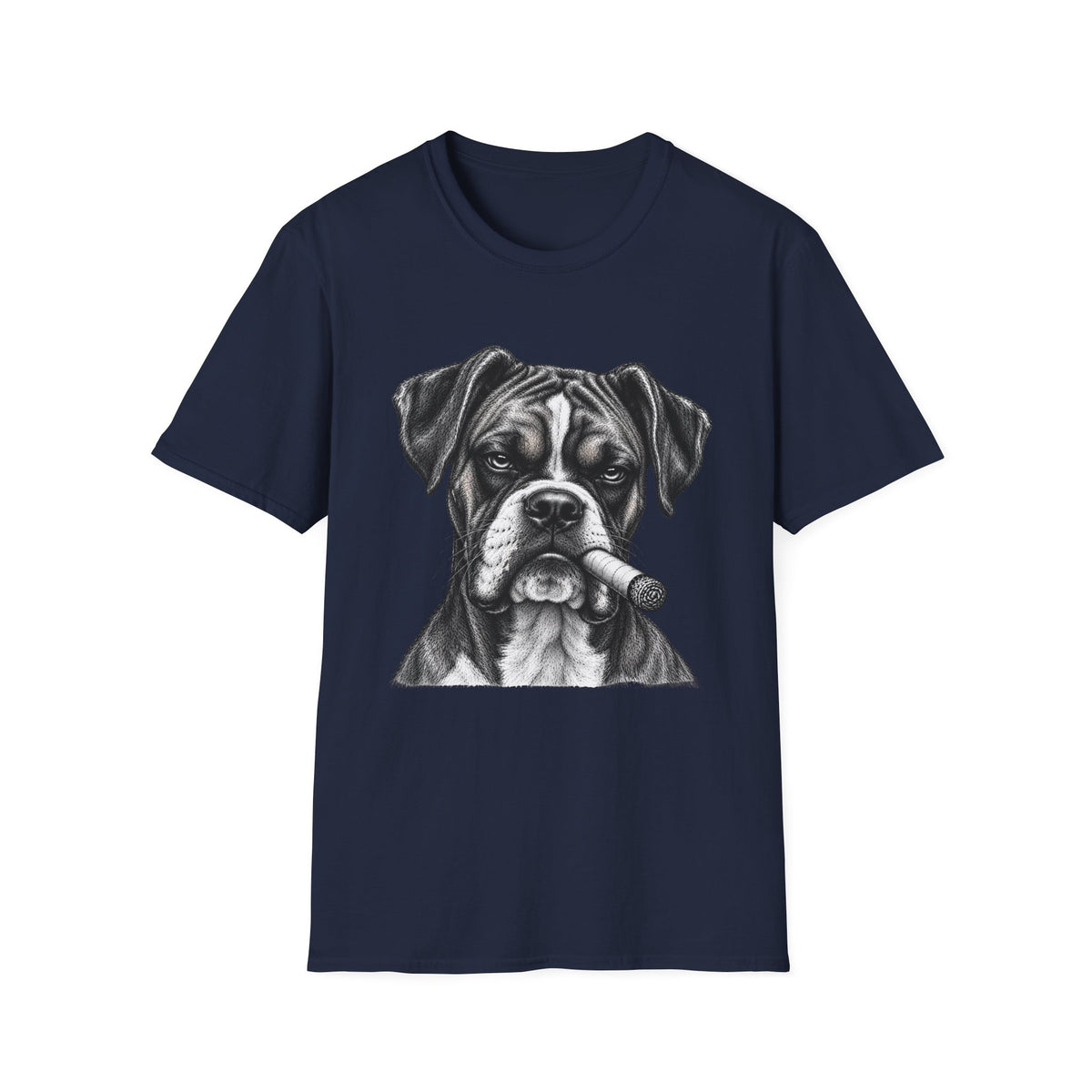 Boxer with a Cigar T-Shirt