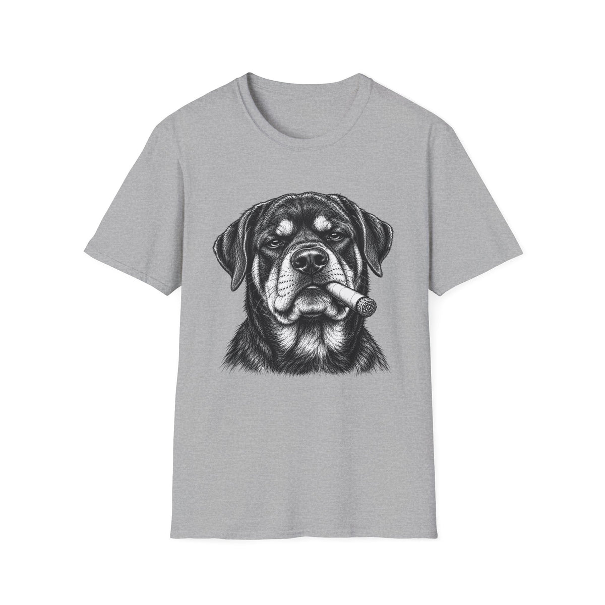 Rottweiler with a Cigar T-Shirt