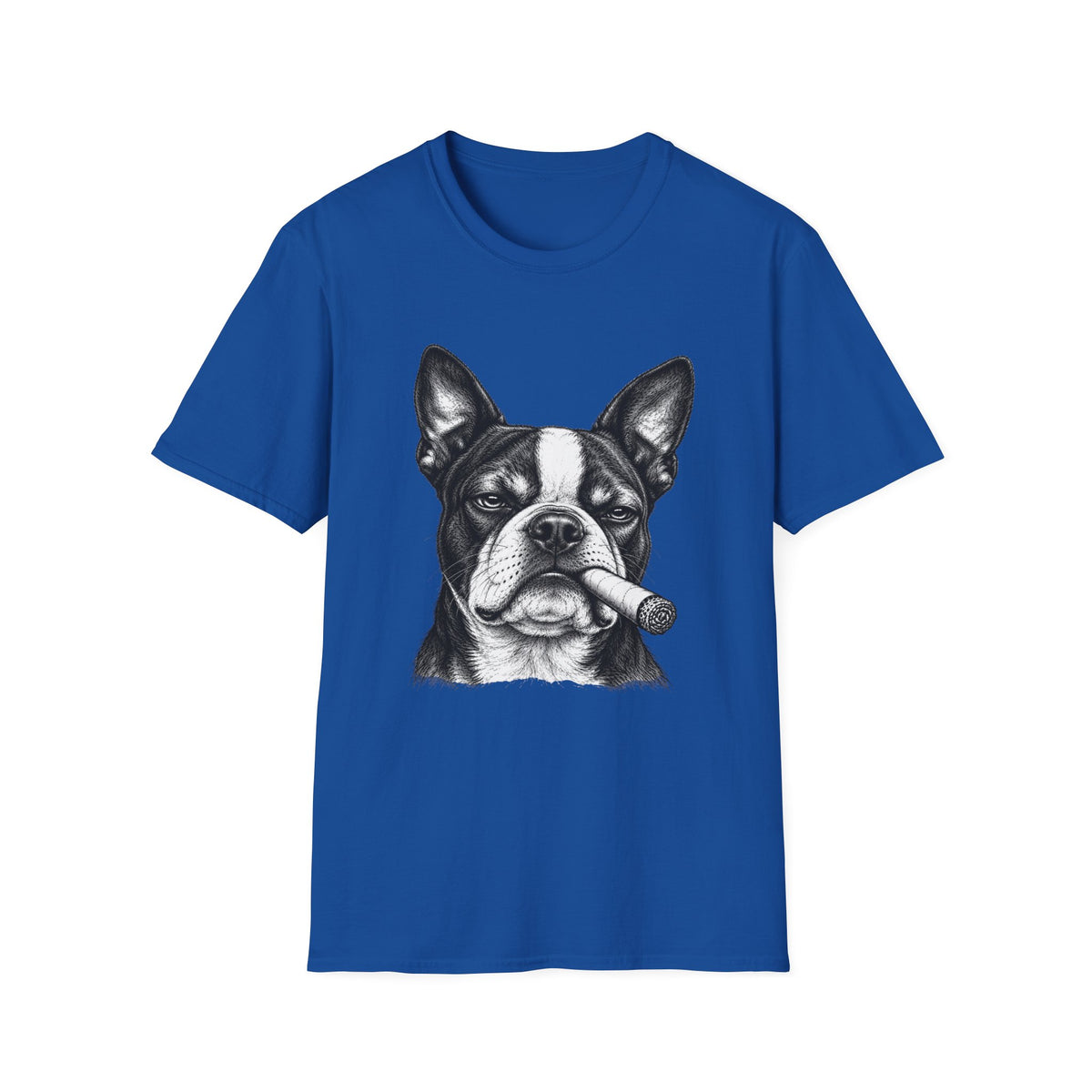 Boston Terrier with a Cigar T-Shirt