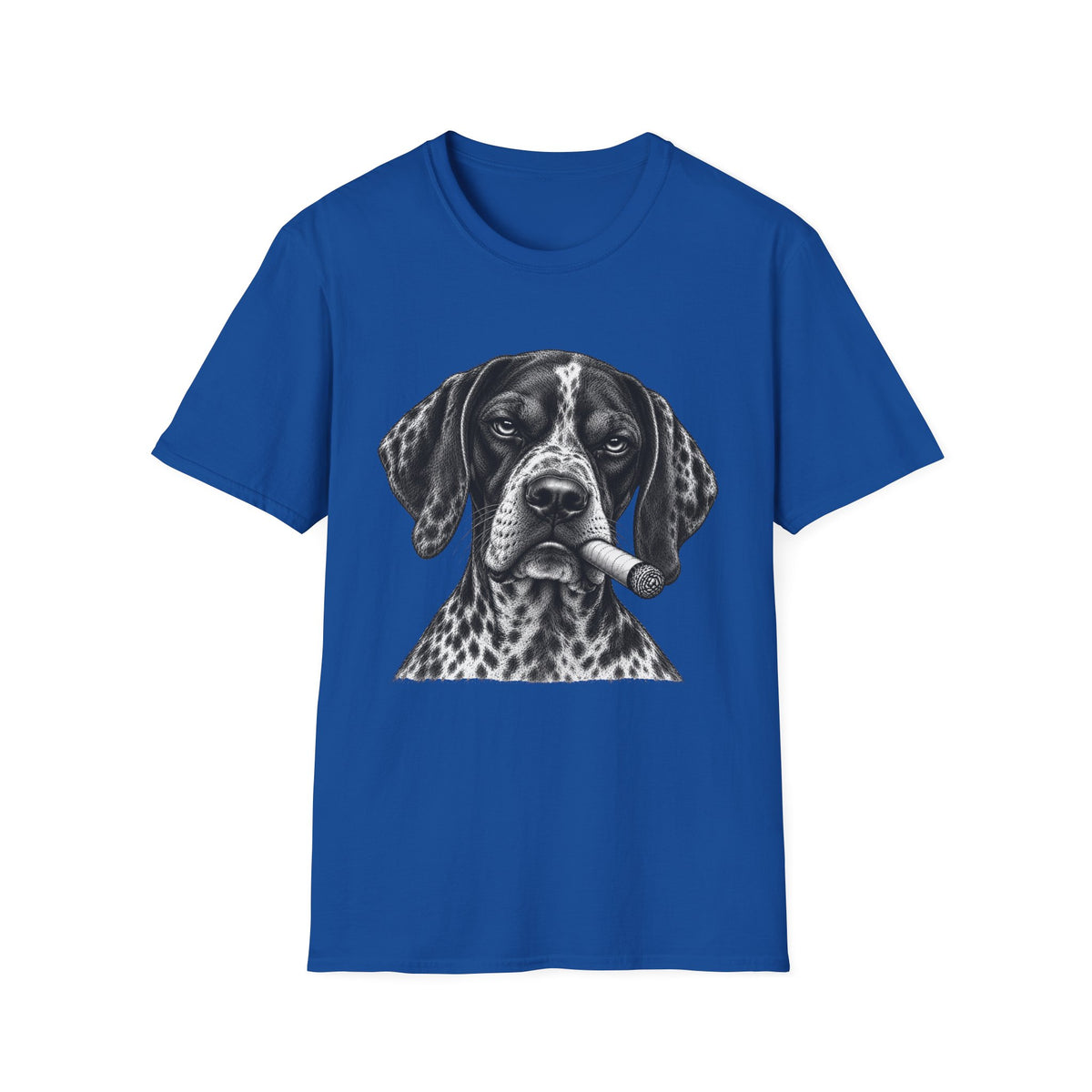 German Shorthaired Pointer with a Cigar T-Shirt