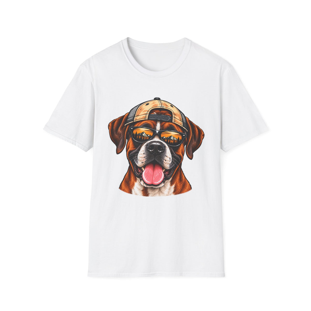 Boxer Hat backwards T-Shirt