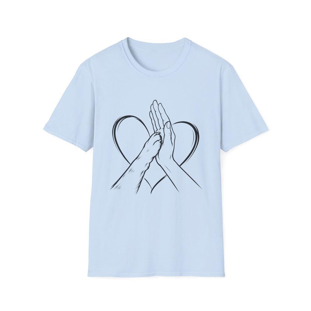 Paw touching Hand T-Shirt