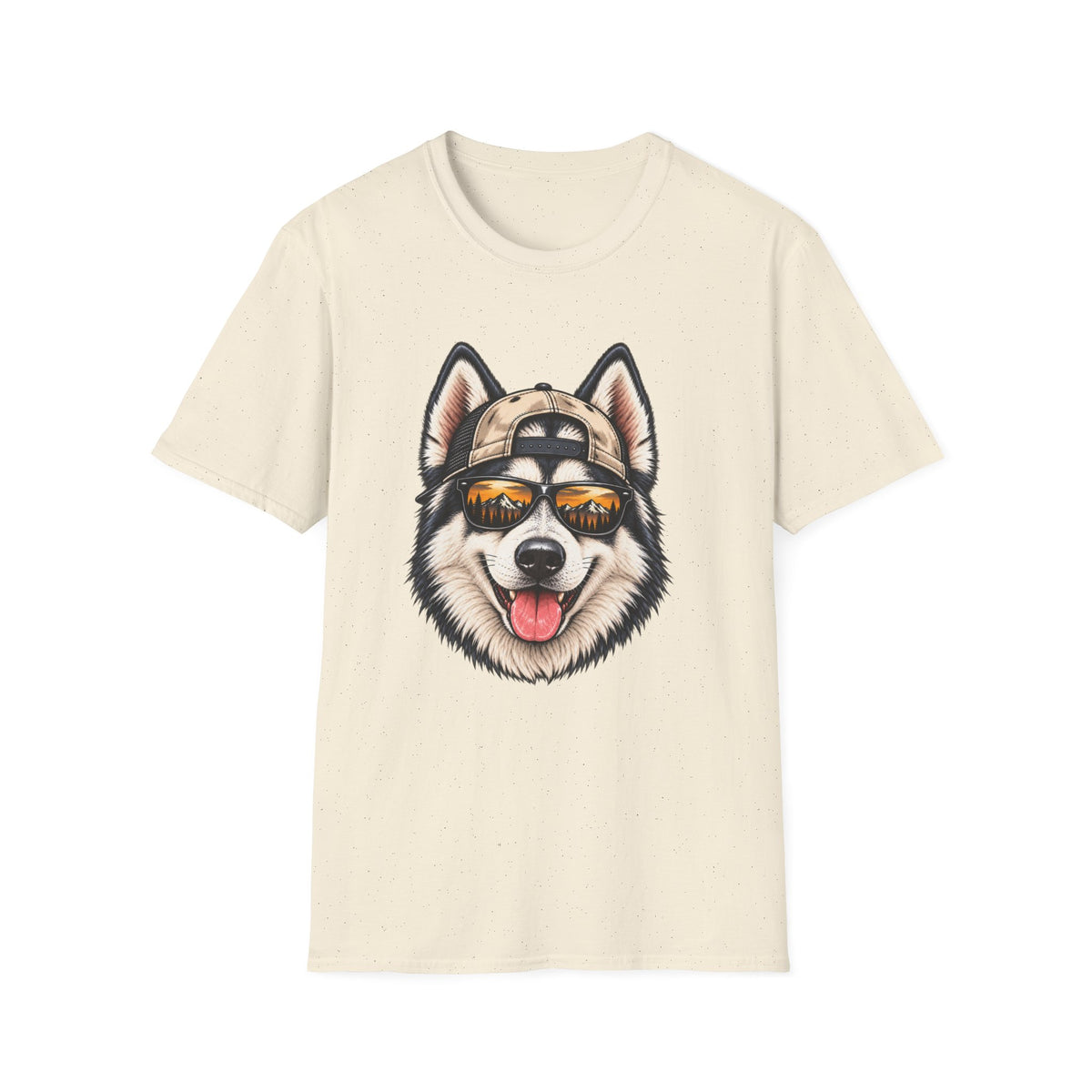 Husky Hat backwards T-Shirt