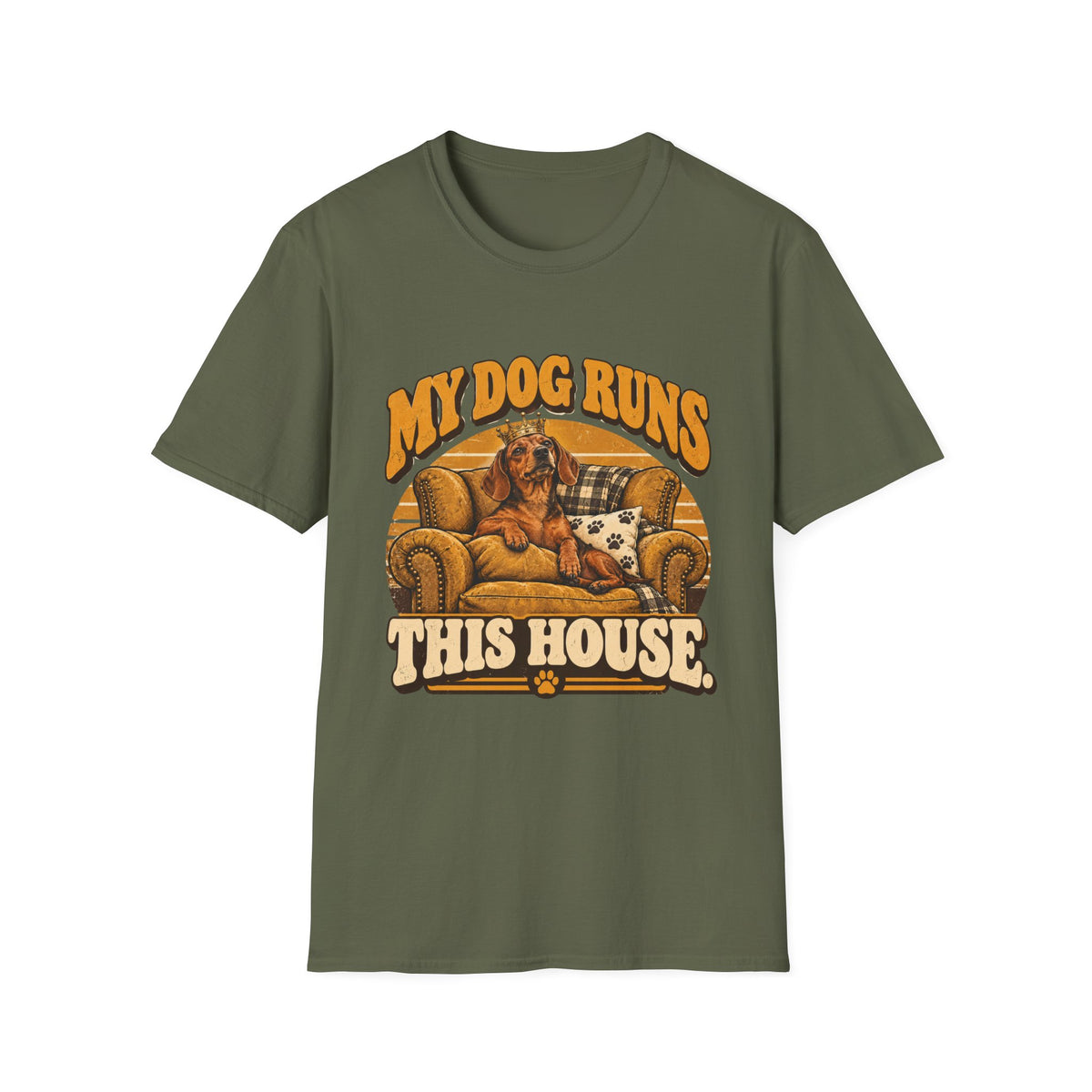 My Dog Runs this House T-Shirt