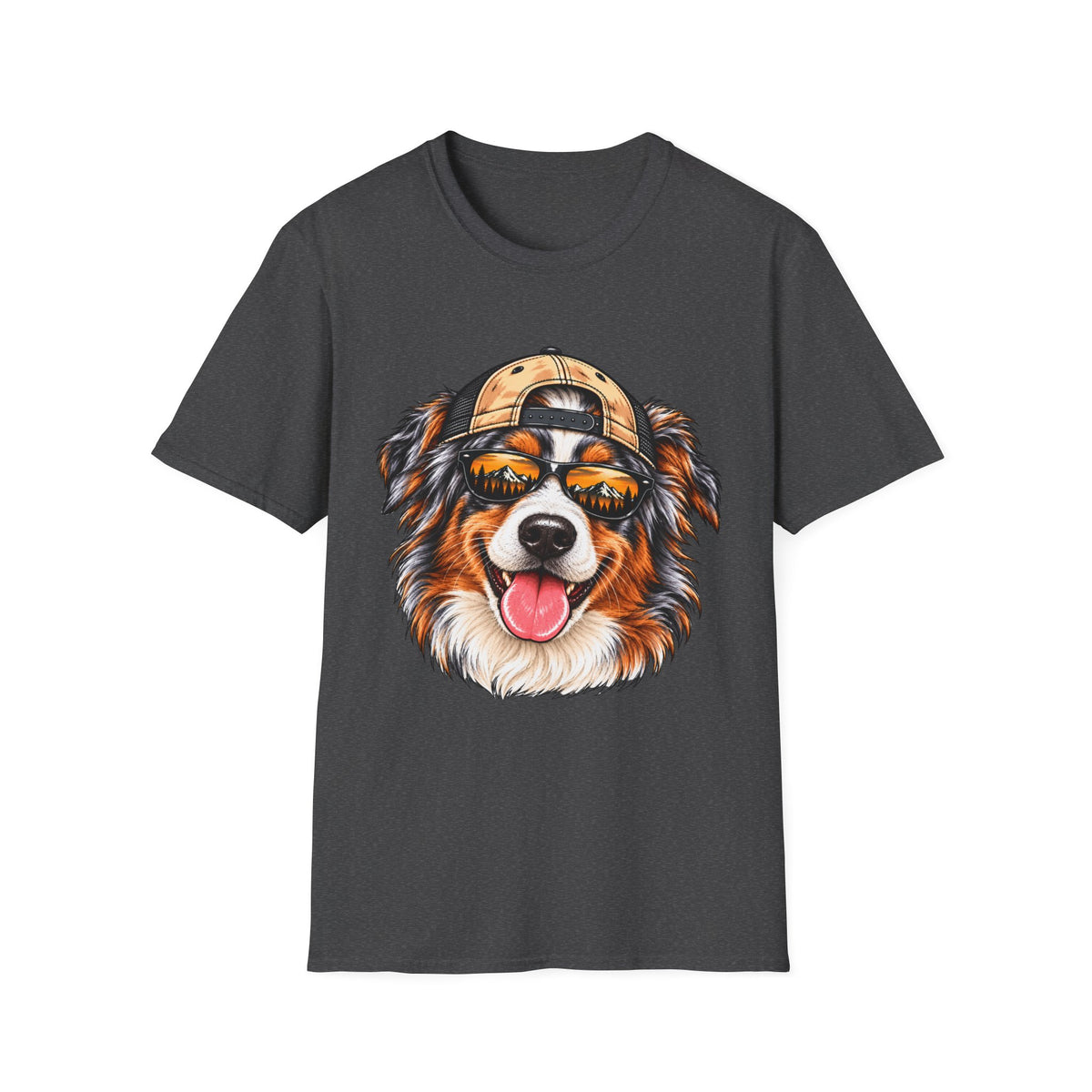 Australian Shepherd Hat backwards T-Shirt