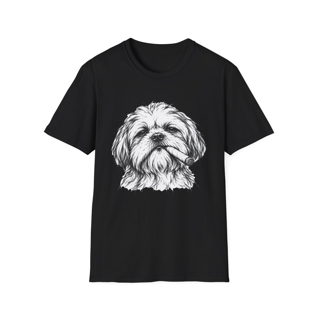 Shih Tzu with a Cigar T-Shirt