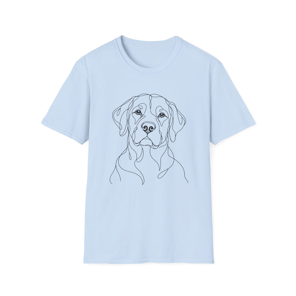 Labrador Retriever Line art T-Shirt