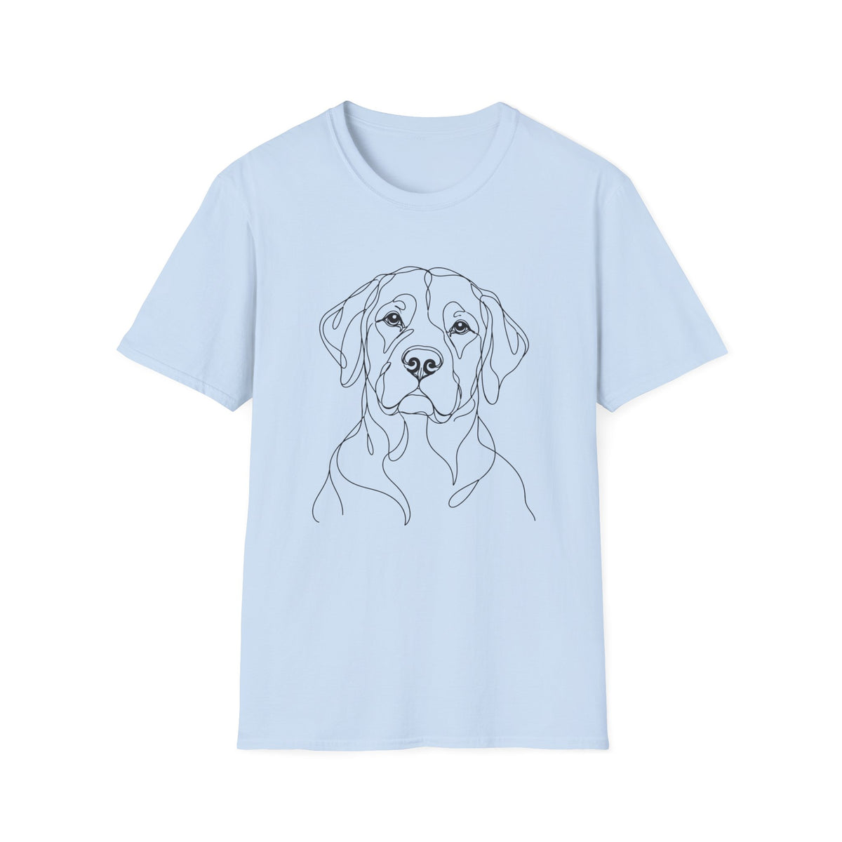 Labrador Retriever Line art T-Shirt