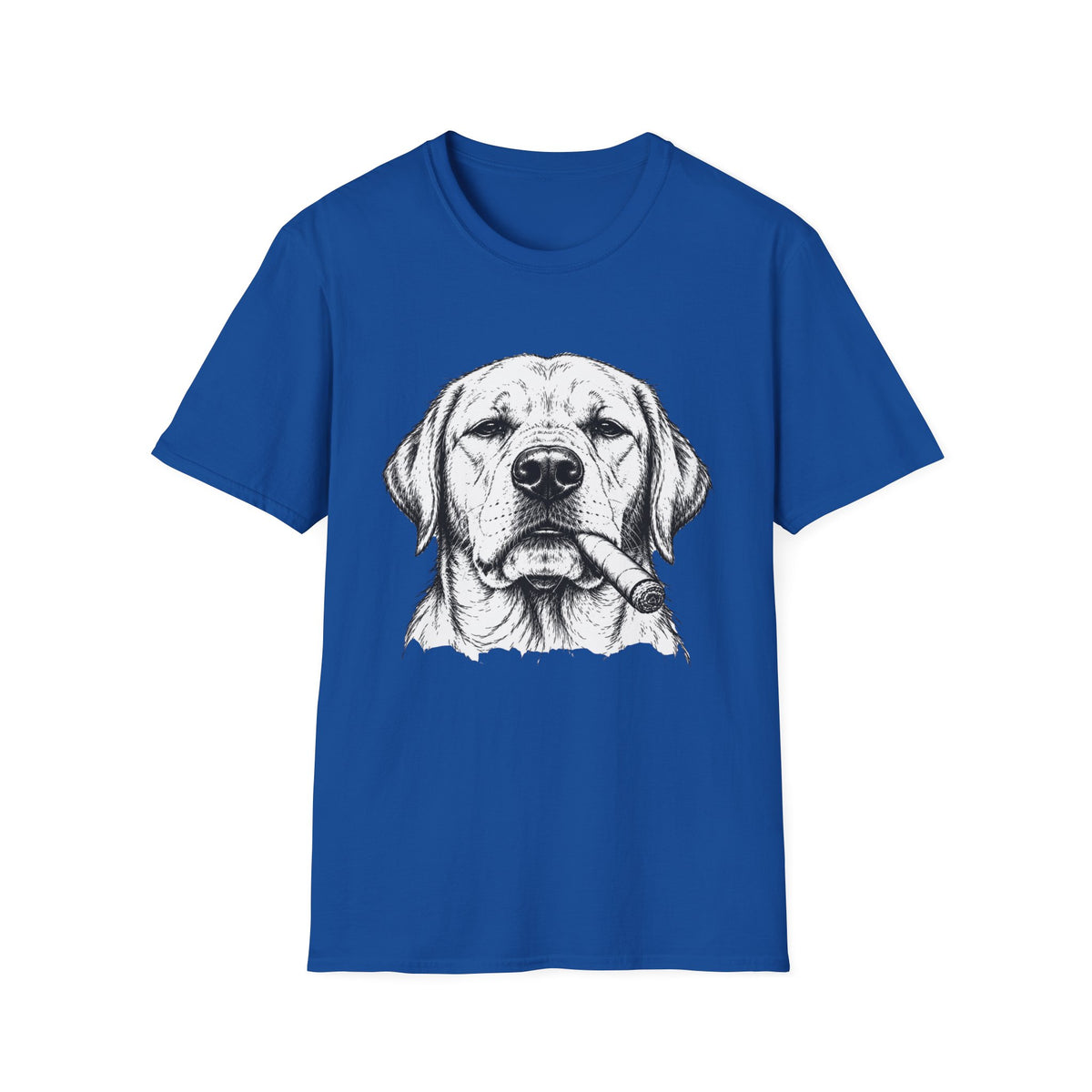 Labrador Retriever with a Cigar T-Shirt