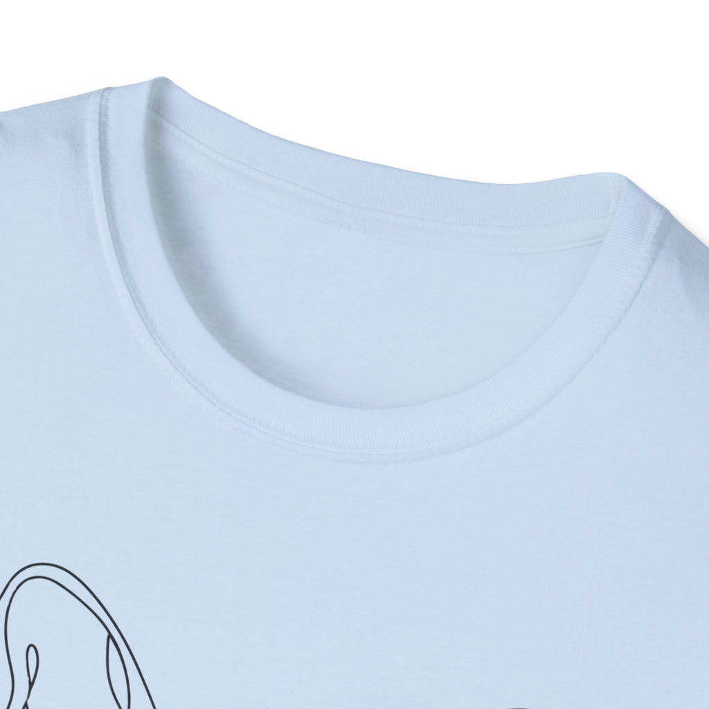 French Bulldog Line art T-Shirt