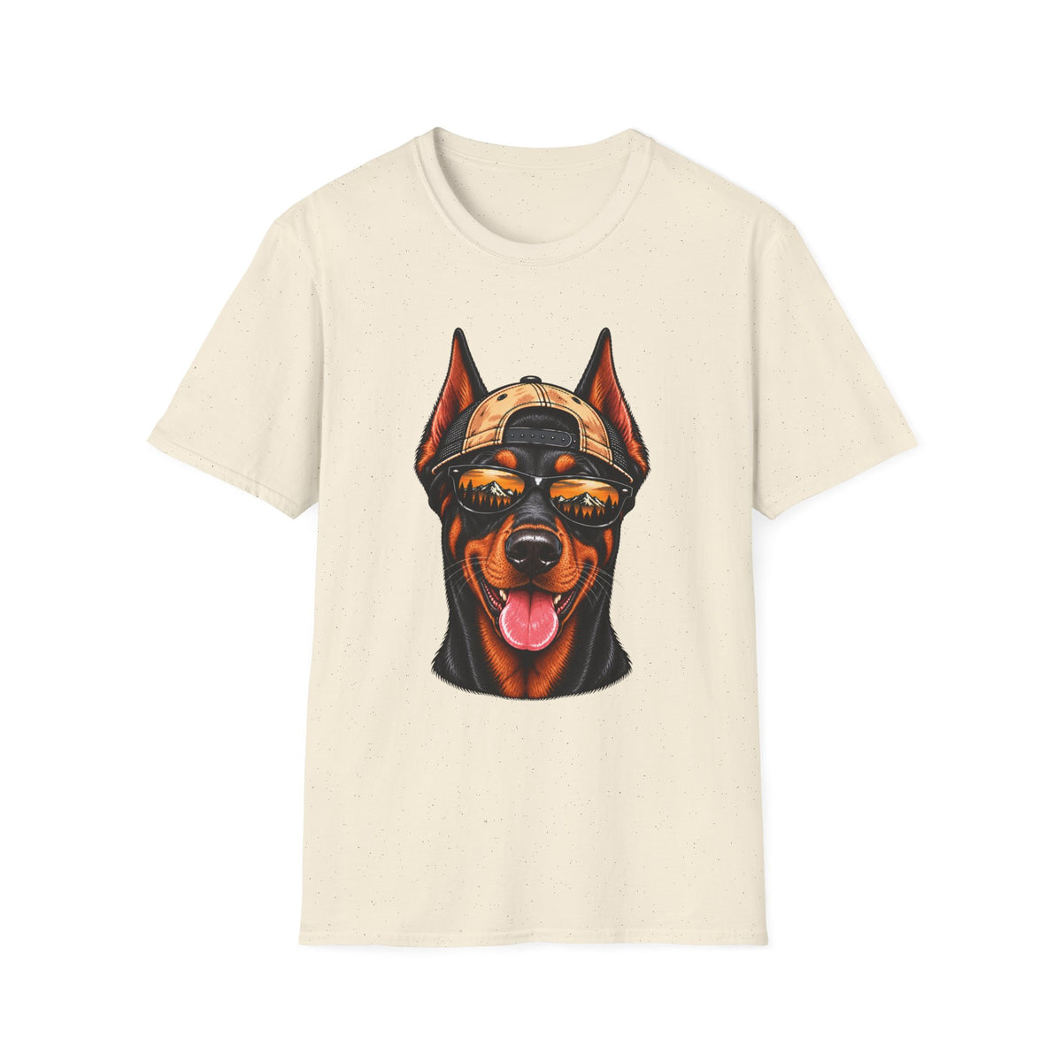Doberman Pinscher Hat backwards T-Shirt