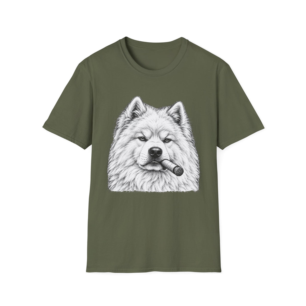 Samoyed with a Cigar T-Shirt