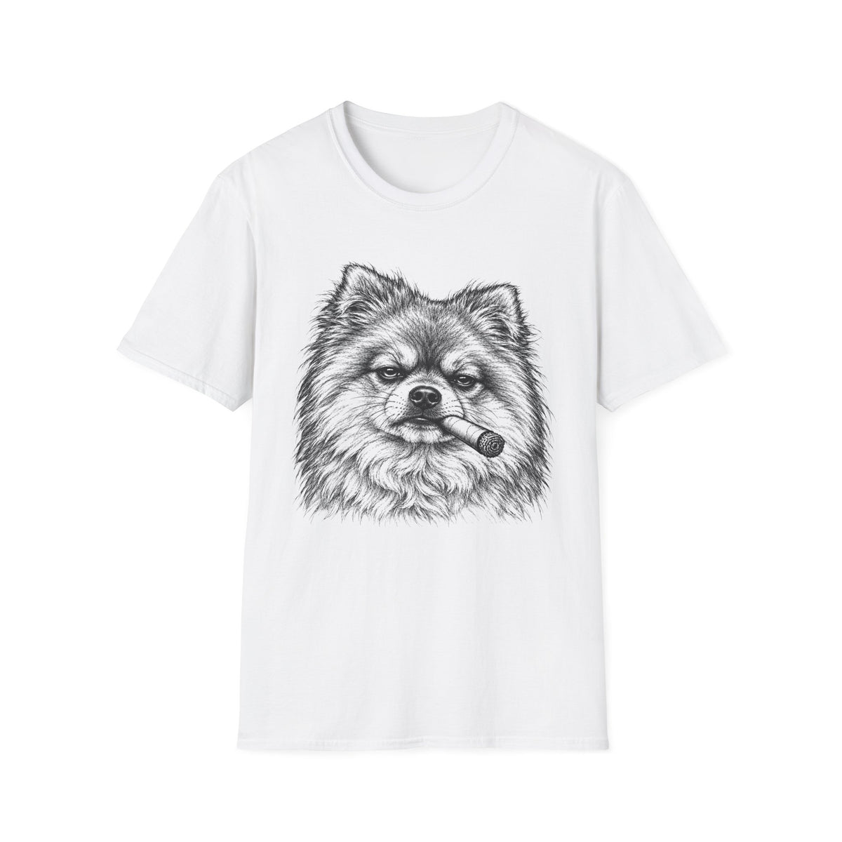 Pomeranian with a Cigar T-Shirt