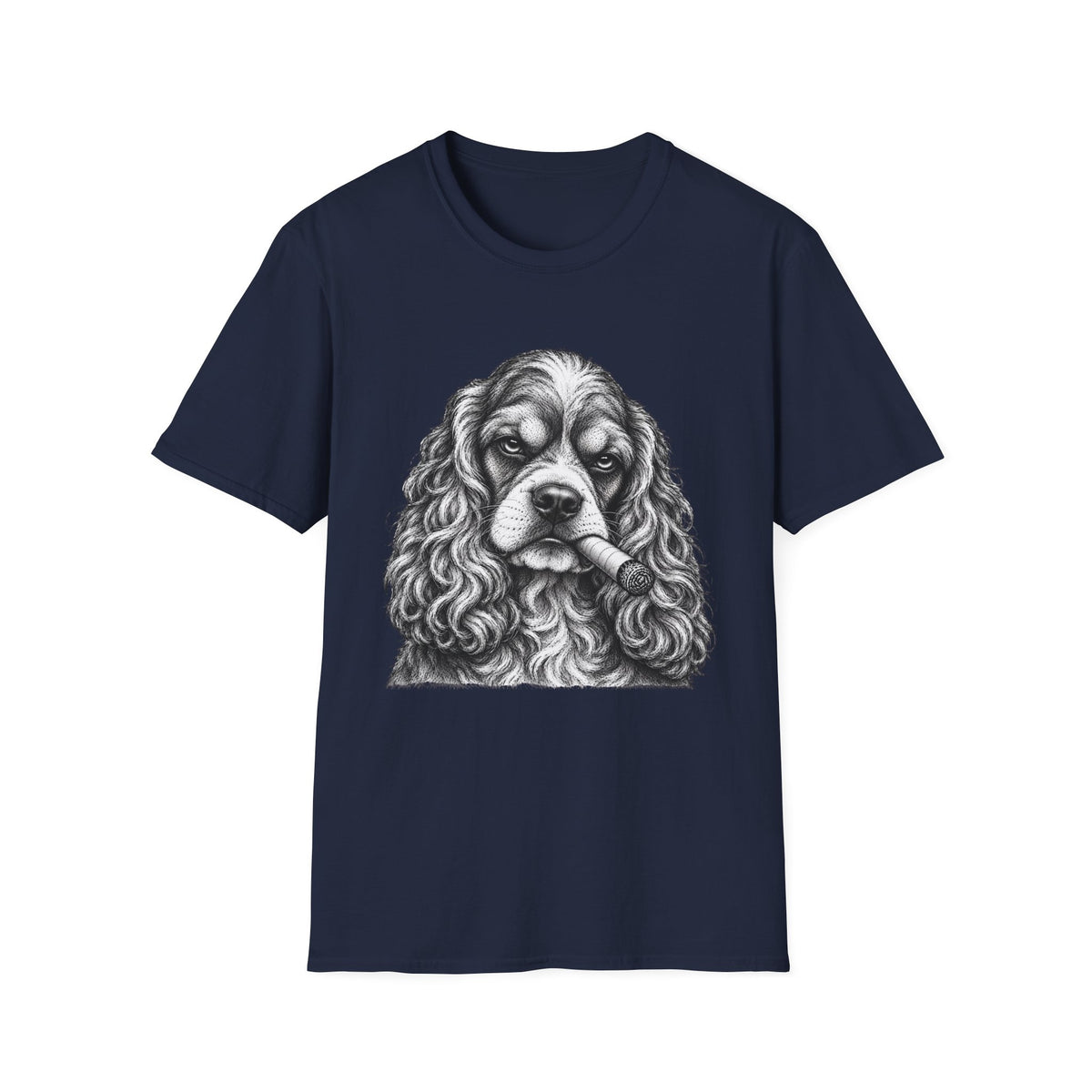 Cocker Spaniel with a Cigar T-Shirt