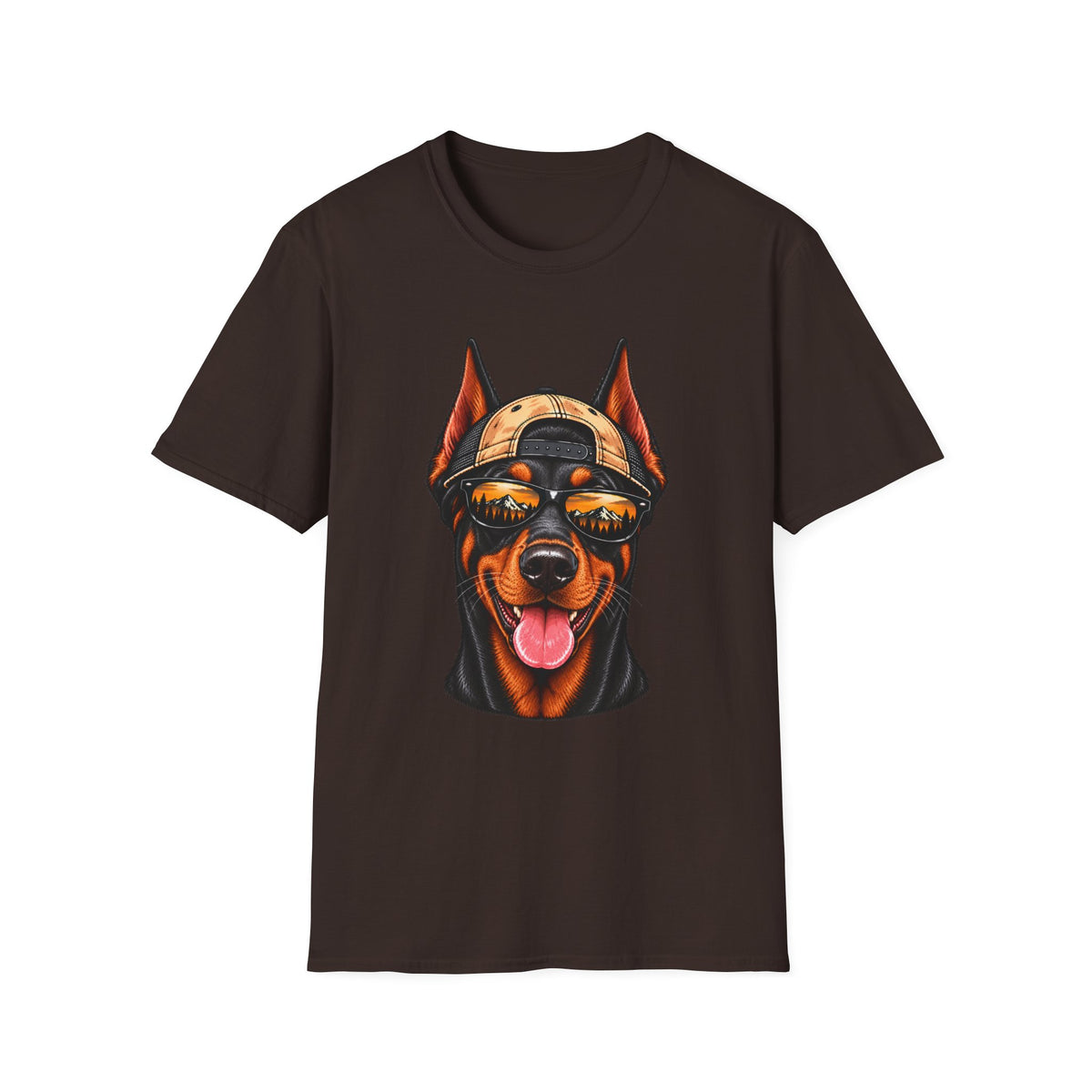 Doberman Pinscher Hat backwards T-Shirt